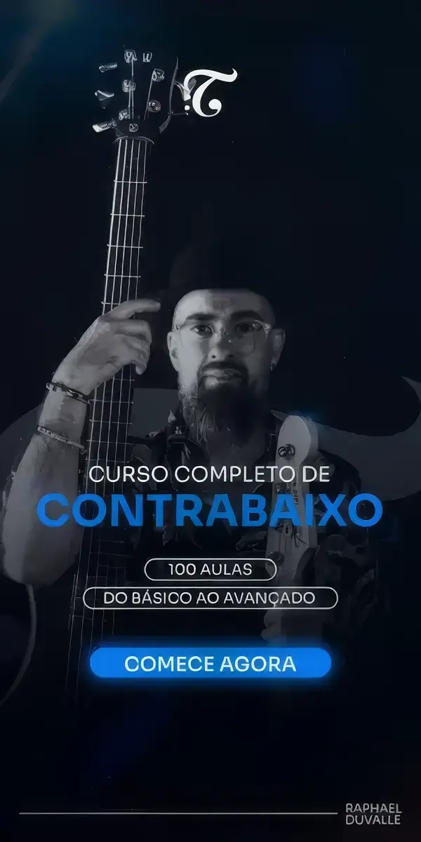 Capa do Curso Completo de Contrabaixo (C3)