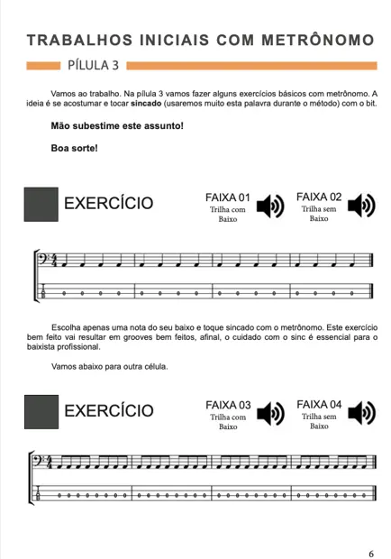 Página do ebook Manual do Groove
