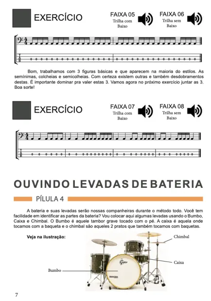 Página do ebook Manual do Groove