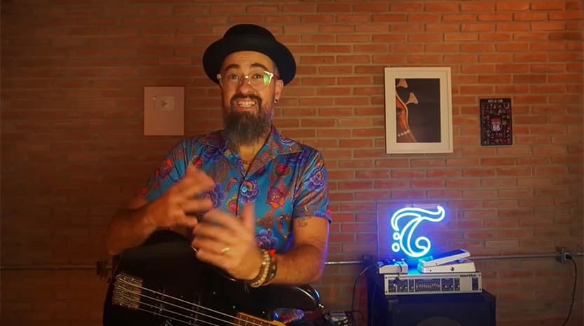 Vídeo de apresentação do Curso Completo de Contrabaixo, com Raphael du Valle