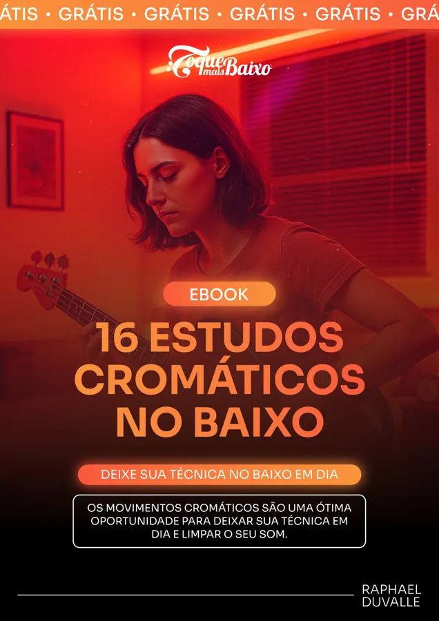 Capa do ebook 16 Estudos Cromáticos no Baixo
