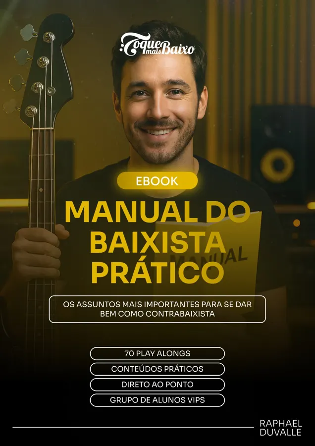 Capa do ebook Manual do Baixista Prático