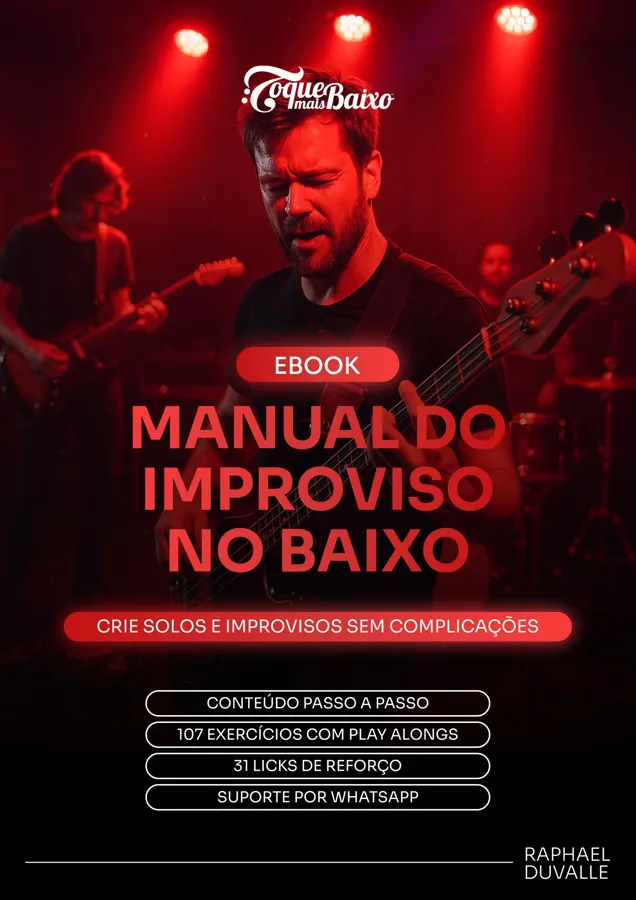 Capa do ebook Manual do Improviso no Baixo
