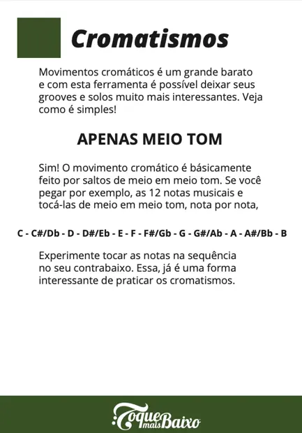 Página do ebook Baixo Brazuca