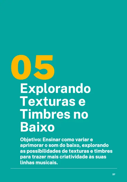 Página do ebook O Baixista Criativo